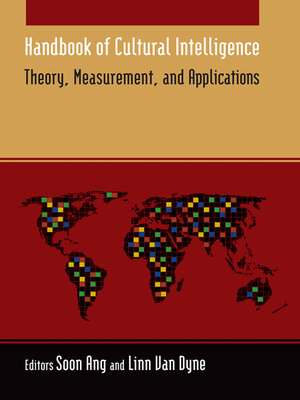 cover image of Handbook of Cultural Intelligence